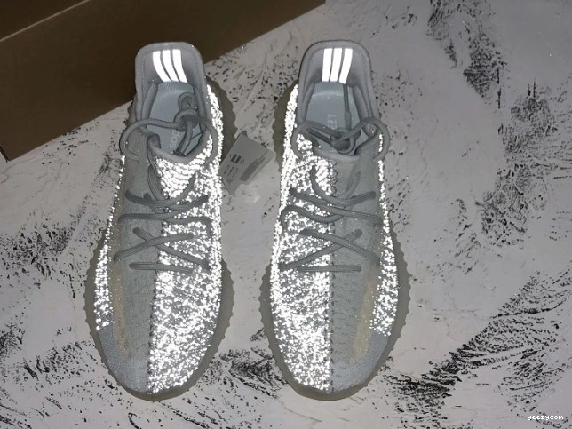Adidas V2 350 FW5317 Cloud Reflective Boost Yeezy White 0717